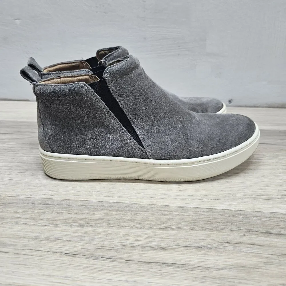 Sofft Britton Womens Gray Boots Size 7 Leather Casual